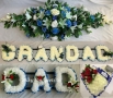 Dad Grandad Heart Spray Large
