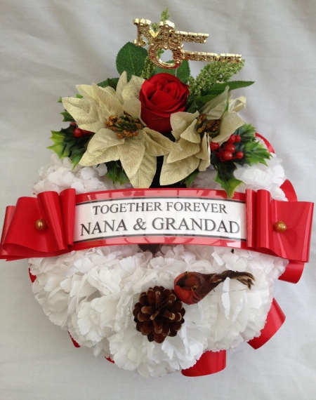 Wreath Funeral Tribute Xmas 6