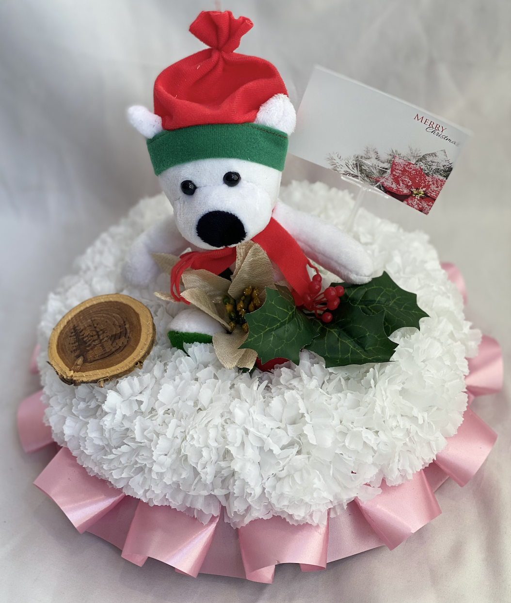 Dog Posy Pad Christmas 1